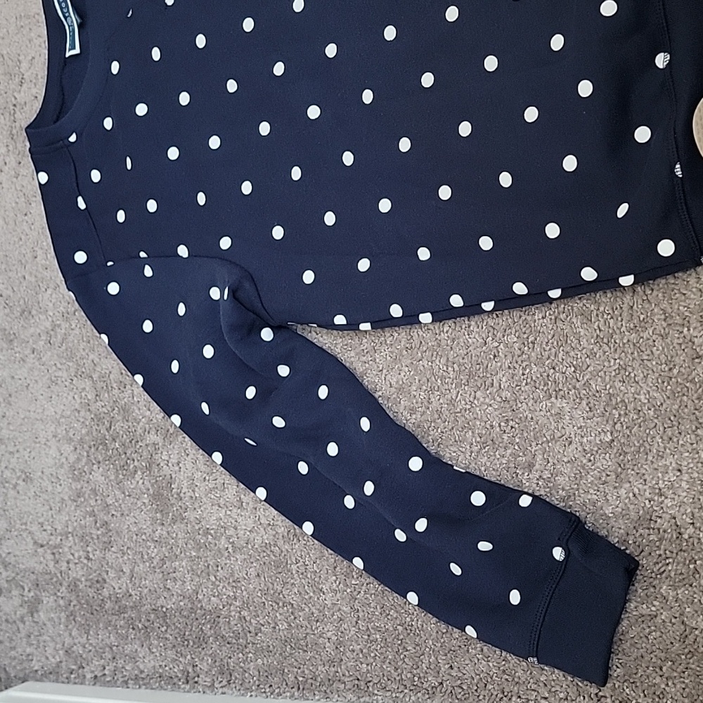 Karen Scott Dot Print Sweatshirt - XL - Picture 5 of 12